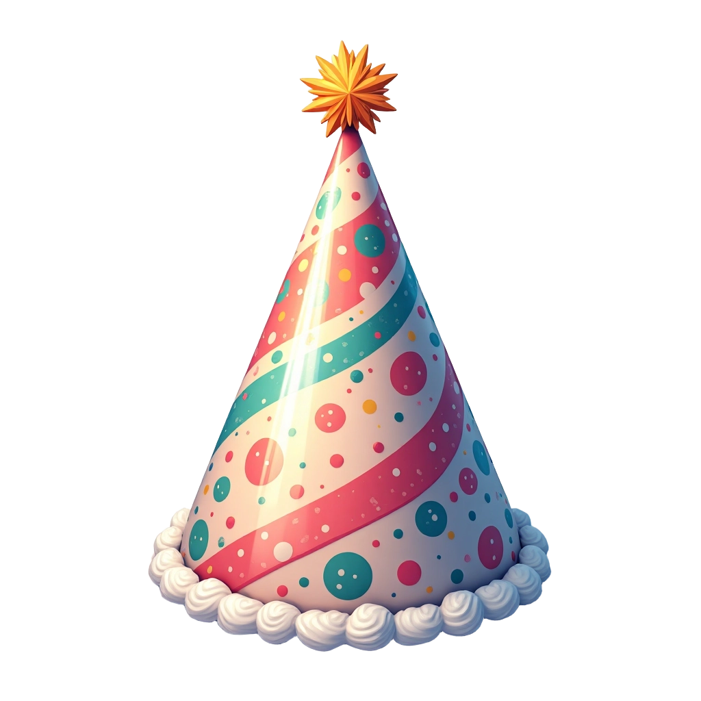 Colorful Party Hat